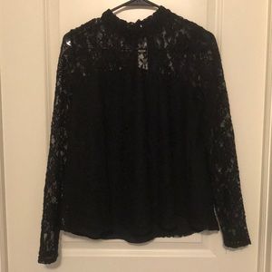 Women’s long sleeve lace top